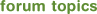 gardening forum topics